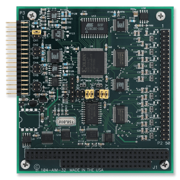 104-AIM-32A  -   Analog Multiplexer Kit: one 104-AIM-32 and one 12-bit 8-input A/D board