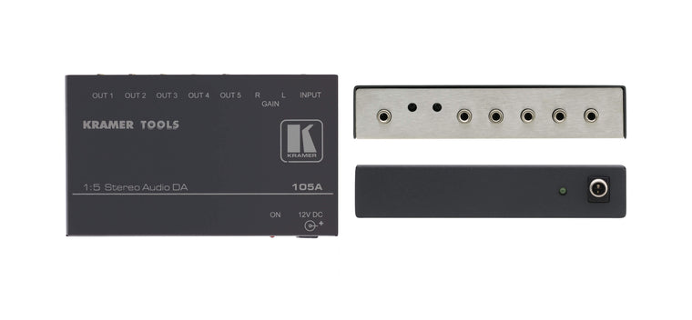 105A  1:5 Stereo Audio Distribution Amplifier