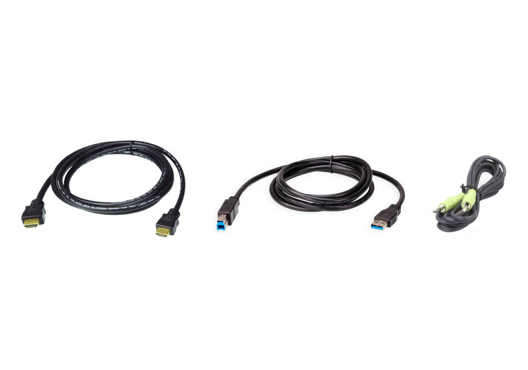1.8M USB HDMI KVM Cable Kit