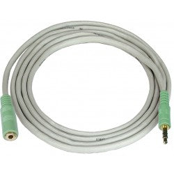 SA-14-MF   -   3.5mm Stereo Audio Cable Male Speaker Extension Female 14 feet 3.5mm Male - 3.5mm Female Gray