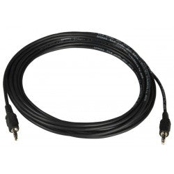 SA-PLNM-50-MM   -   Plenum Stereo Audio Cable 3.5mm Jack Male CMP rated 50 feet 3.5mm Male - 3.5mm Male Black