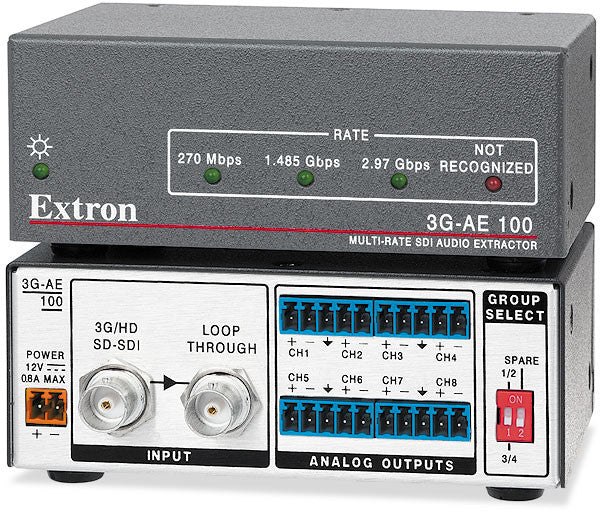 60-1353-01 | Extron Extractor 3G-AE 100 Eight-Channel | ITM Components