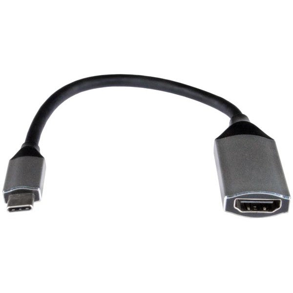 USB 3.0 Type C Male to 4K 10.2Gbps HDMI Female Adapter Cable, Aluminum Housing
