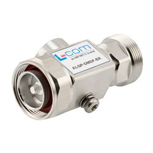 7/16 DIN M/F Quarter Wave RF Protector, DC to 4.5GHz, Low PIM