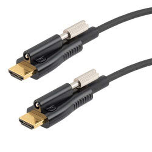 HDMI 2.0 Active Optical Cable, With Locking Screws, 4K, 30 Meters