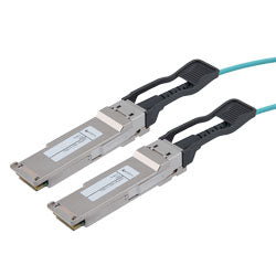 Active Optical Cable QSFP28 to QSFP28, 100G, 1 Meter riser rated (OFNR), Dell Compatible