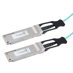 Active Optical Cable QSFP+ to QSFP+, 40G, 2 Meters riser rated (OFNR), MSA Compatible