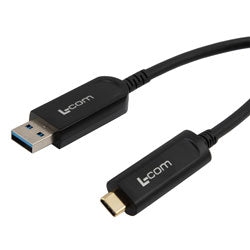 USB 3.0 Active Optical Cable, A male to C male PVC jacket no screw, 8 meters