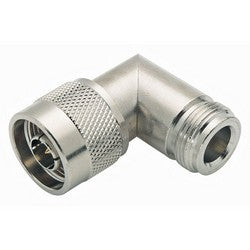 50 Ohm Right Angle Adapter, Type N-Male / Female BN121
