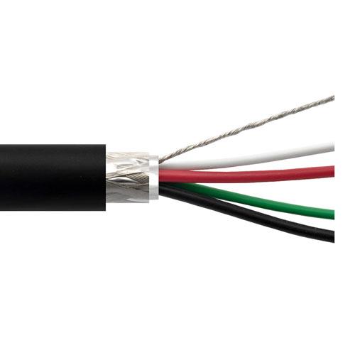 L-Com Cable BU2HF-2824BK-100F