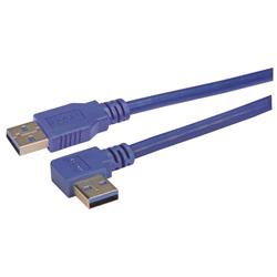 USB 3.0 Left Angle Exit cable 0.3M