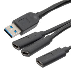 USB 3.0 Extension, AM/CF, two connectors, 5M