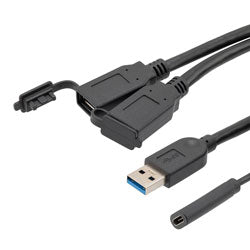 USB 3.0 Extension, AM/AF, two connectors, 5M