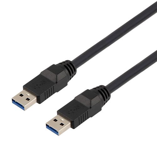 L-Com Cable CAU3HFAA-BLK-2M