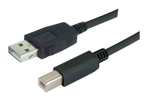 Cable lszh-usb-cable-assembly-latching-a-standard-b-40m