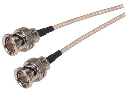 RG179 Coaxial Cable BNC Male/Male 2.0 ft