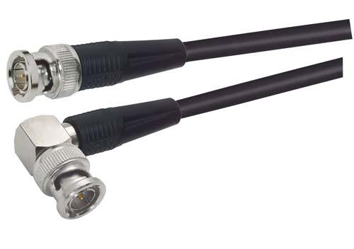 Cable rg59b-coaxial-cable-bnc-male-90-male-30-ft