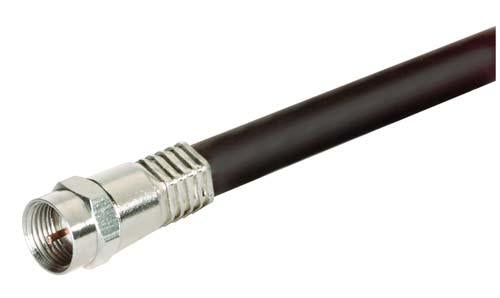 Cable rg6-quad-shield-coaxial-cable-type-f-male-male-5-ft