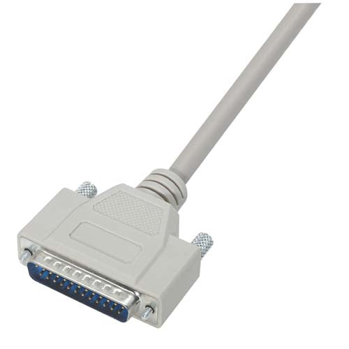 Deluxe Null Modem Reverser Cable DB25 Male / Female 25.0 ft