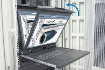 Flip up the LCD to a suitable angle