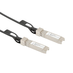 Direct Attach Copper (DAC) Passive Cable Assembly, SFP28 to SFP28, Twinax, 25gig, Multi-source Agreement (MSA) Coded, Black, 5.0m