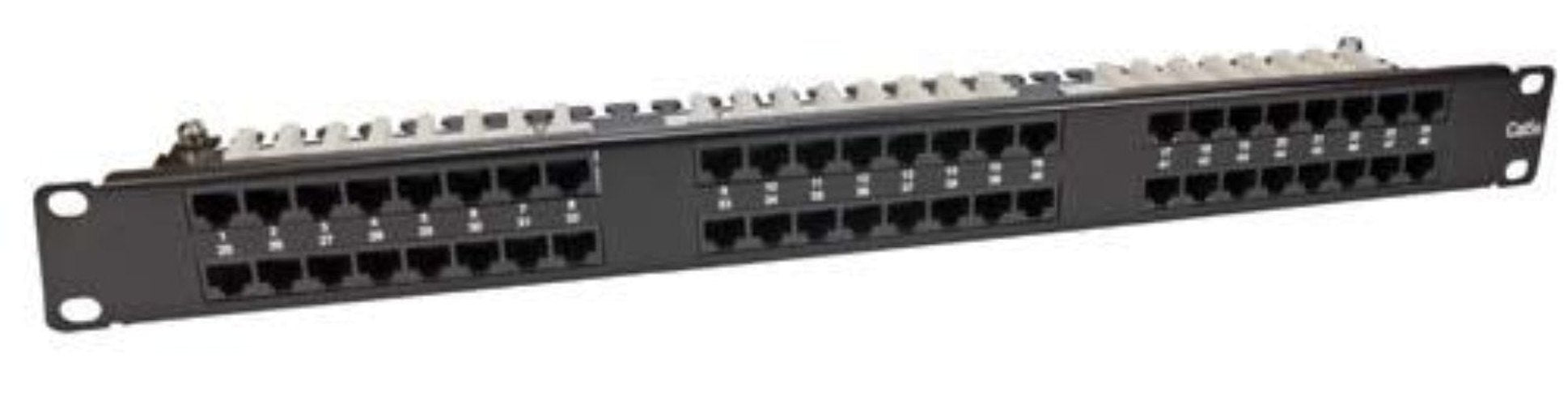 Category 5E UTP Patch Panel, 48-Port EIA568A/B