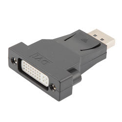 DisplayPort Male Plug to DVI-I Female Jack, Coupler Adapter Convertor, 1080P at 60Hz