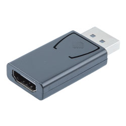 DisplayPort Male Plug to HDMI Female Jack, Coupler Adapter Convertor, 1080P at 60Hz