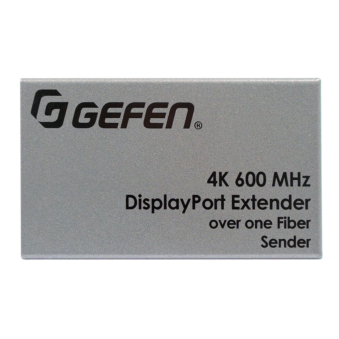 4K 600 MHz DisplayPort Extender over one SC-terminated fiber optic cable