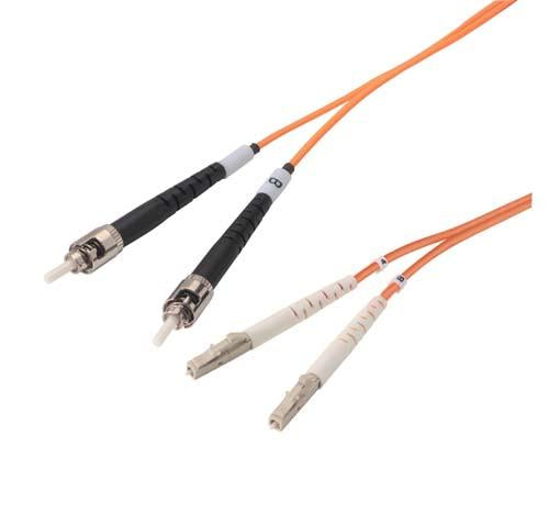 Cable om2-50-125-multimode-fiber-cable-dual-st-dual-lc-20m