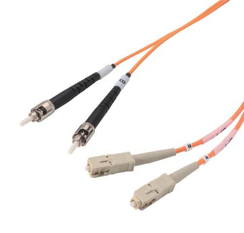 Cable om2-50-125-multimode-fiber-cable-dual-st-dual-sc-20m