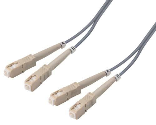 Cable om1-625-125-multimode-low-smoke-zero-halogen-fiber-cable-dual-sc-dual-sc-20m