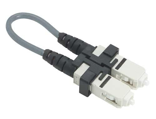 Cable fiber-loopback-with-sc-connectors-625-125