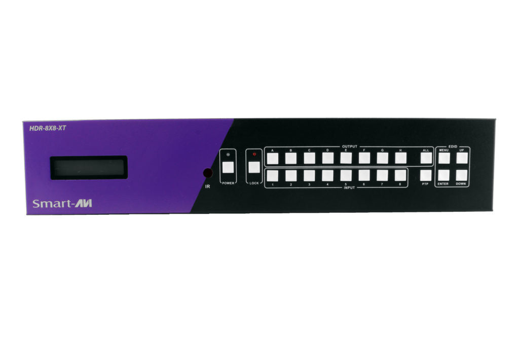 4K HDBaseT 8—8 HDMI Matrix Switch with POE