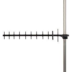 880 MHz to 960 MHz 13 dBi Yagi Antenna, 36in LMR400 coax with Type N Female Connector, Adjustable Polarization Fully Welded Aluminum