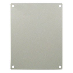 Blank Non-Metallic, Starboard Mounting Plate for 2416xx Series Enclosures
