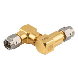 Swivel Joint SMA Male to SMA Male rated to 6 GHz