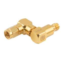 Swivel Joint SMA Male to SMA Female rated to 6 GHz