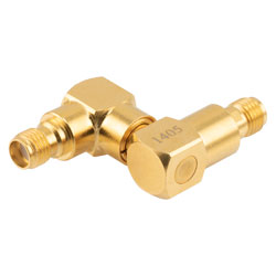 Swivel Joint SMA Female to SMA Female rated to 6 GHz