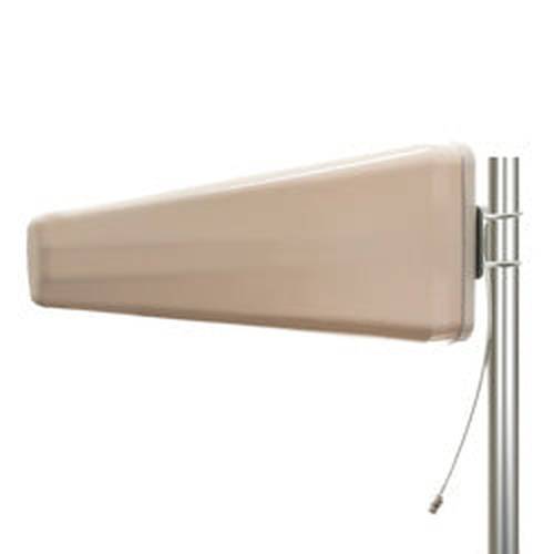 617-960 MHz / 1710-2700 MHz, 10 dBi / 11 dBi, Log Periodic Antenna, V-pol, Dual Band, High gain, Type N Female Connector