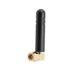 2.4 GHz to 2.5 GHz Stubby Antenna, Monopole, 90-degree angle, SMA Male Connector, 2 dBi Gain