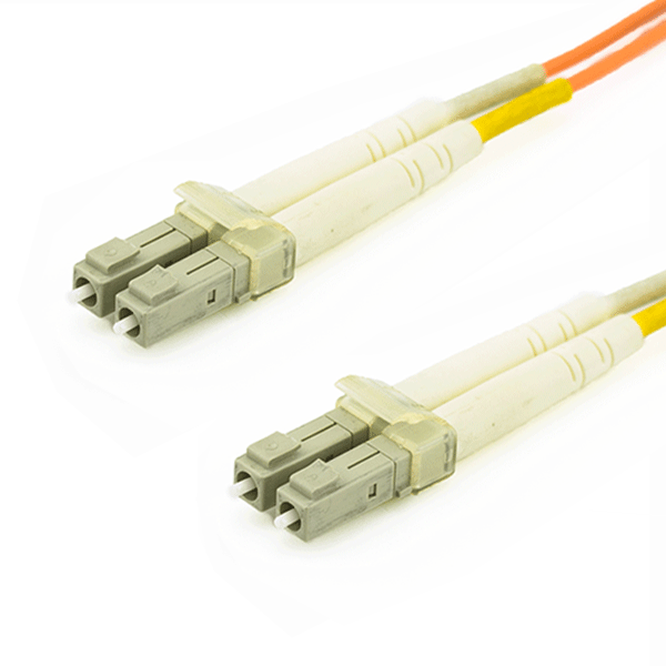 LCLC6-1031 LC to LC, OM1, Fiber Optic Cable, 62.5/125 μm OM1 Multimode, Duplex PVC Patch Cord, Orange 31m