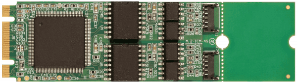 4-Port Isolated RS-485 M.2 Card