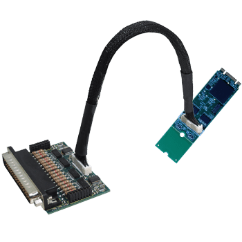 M.2-II-4 Isolated Digital Input Card 4 Isolated Digital Inputs with CoS IRQ