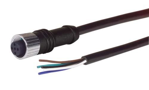 M12FOE5A-1 L-Com Ethernet Cable