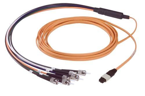 Cable mpo-male-st-6-fiber-ribbon-fanout-625-multimode-with-ofnr-jacket-50m