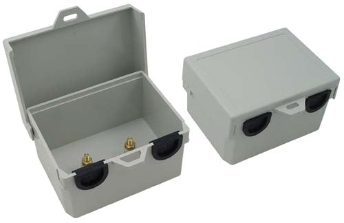 3x4x2 Inch Weatherproof NID Enclosure Dual Port/Dual Posts — ITM Components