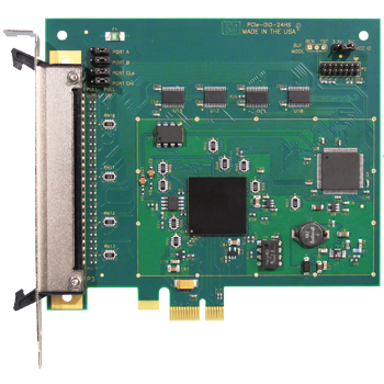 PCIe-DIO-24H | PCI Express 24 channel digital I/O card, Basic Version ...