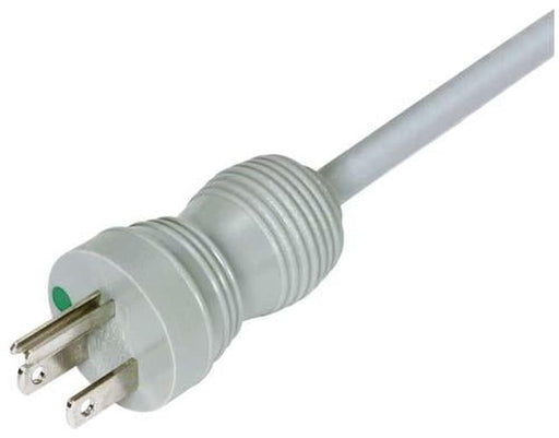 Cable hospital-grade-power-cord-gray-sjt3-18-awg-n5-15-en60320c13-ul-csa