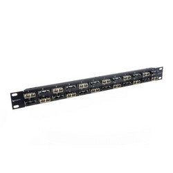 Lcomq Rack Panel PR175SC48M | L-com Rack Panel |48 Metal SC Couplers Multimode — ITM ...